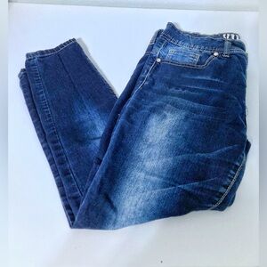 VIP JEANS dark wash jeggins size 7/8